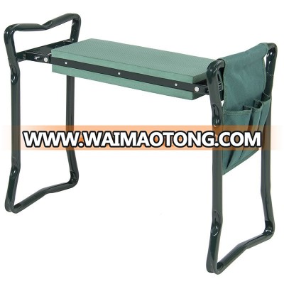 multifunctional garden kneeler seat with tool bag