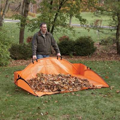 Lawn garden easy leaf collector handler