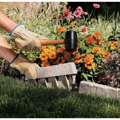 Lawn Garden Plastic Border Stone Edging