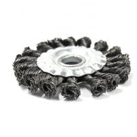 Round Rotary Weed wheel Brush for cleaning machine